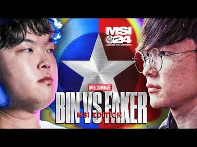 BIN vs FAKER WINNER GOES TO SEMIFINALS | BLG vs T1 | IWD MSI 2024