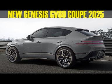 2024-2025 Genesis GV80 Coupe - New Official Information!